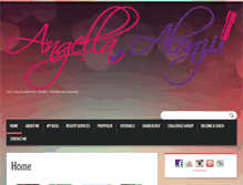 Tablet Screenshot of angellaalonzi.com